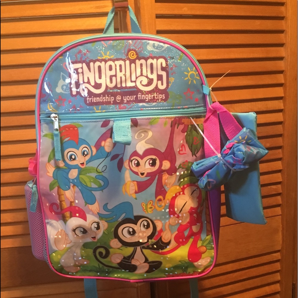 Fingerlings Colorful Backpack - Picture 1 of 8
